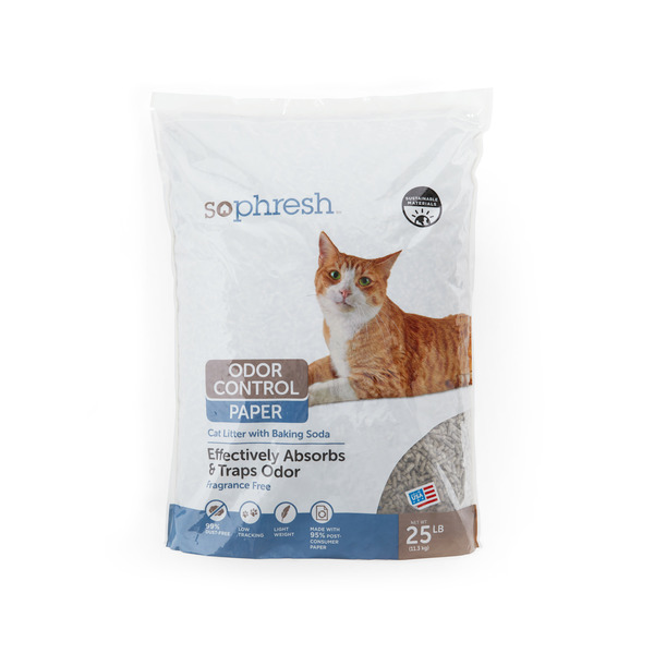 So Phresh Unscented Paper Pellets Cat Litter