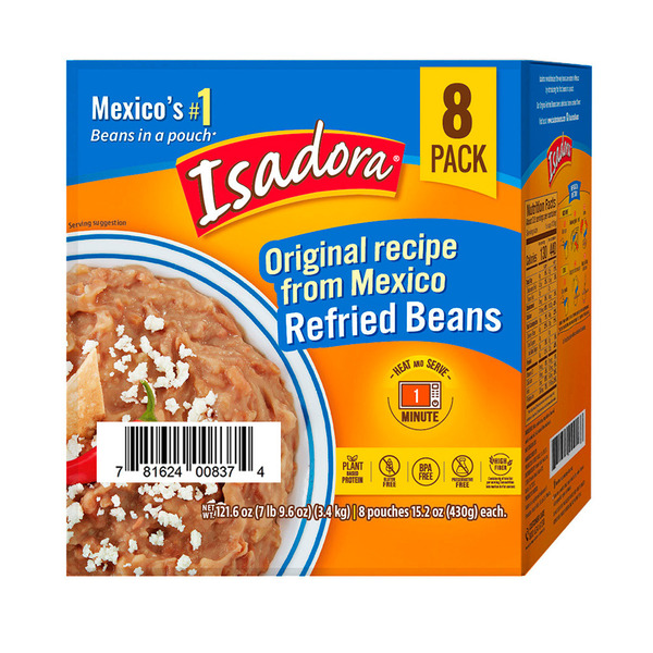 Isadora Original Recipe from Mexico refried beans Same-Day