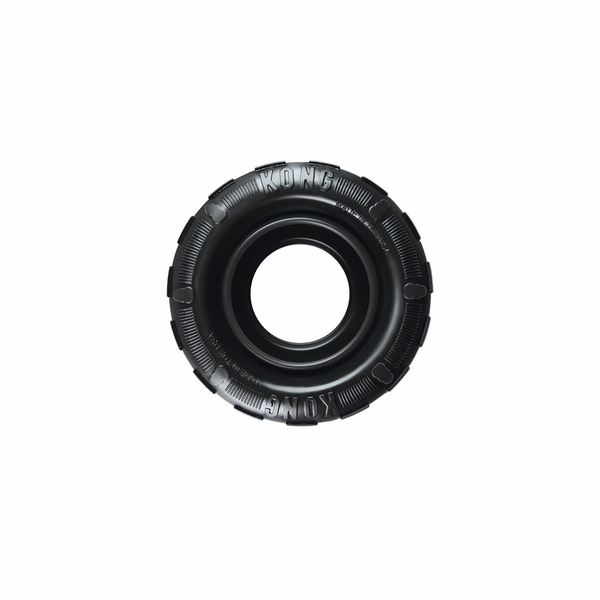 Kong Large Traxx Tire Dog Toy 4.5" Diameter