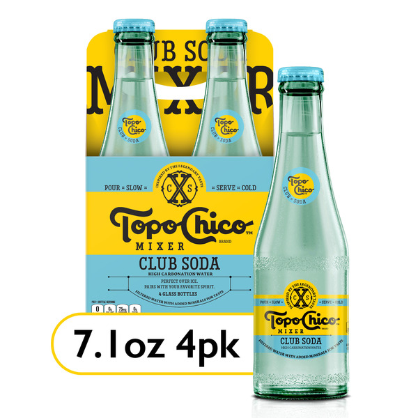Topo Chico Mixer Club Soda Glass Bottles Same-Day Delivery