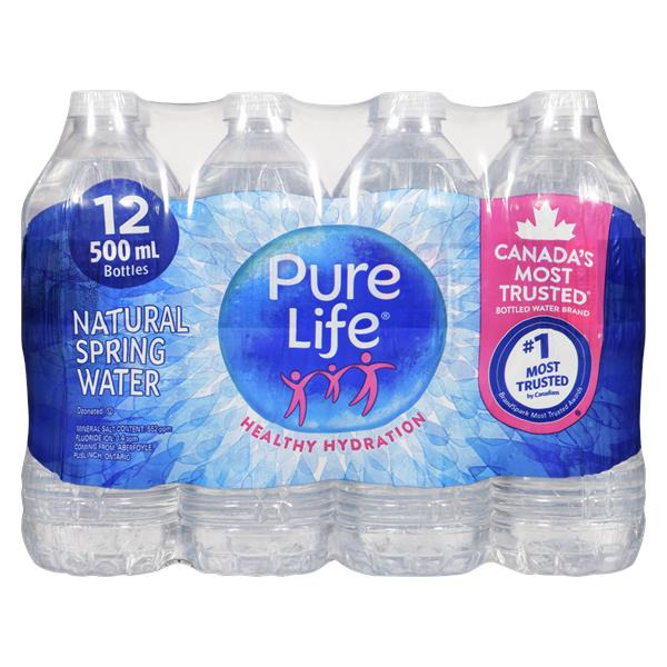 Pure Life Natural Spring Water Same-Day Delivery or Pickup