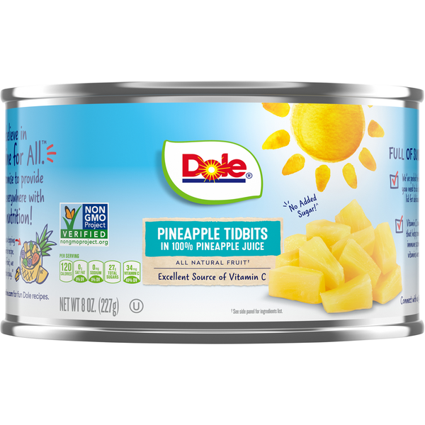 Dole Pineapple Tidbits