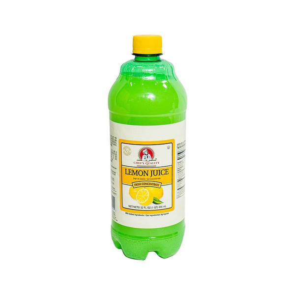 Chef's Quality - Lemon Juice - 32 oz Bottle