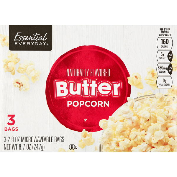 Essential Everyday Popcorn, Butter