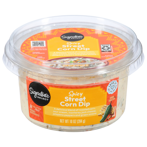 Signature SELECT Dip, Street Corn, Spicy