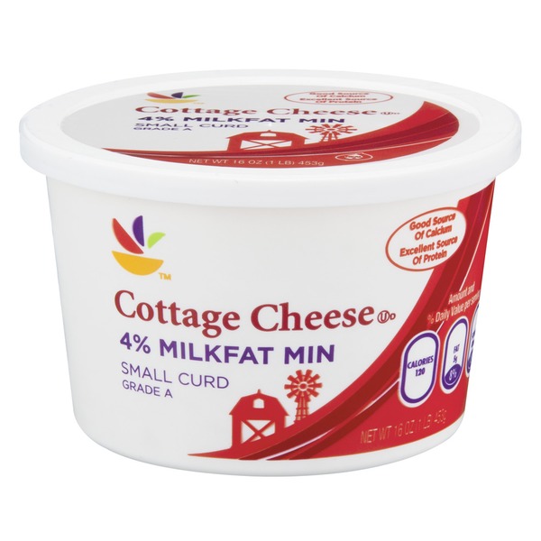 Sb Cottage Cheese Small Curd 16 Oz Instacart