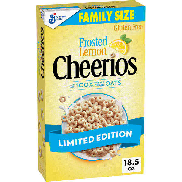 General Mills Gluten Free Frosted Lemon Cheerios - Family Size