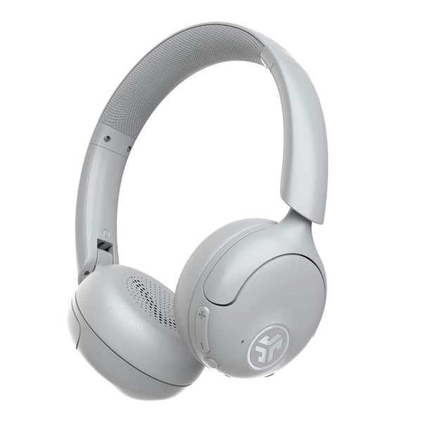 JLab Go Lux ANC Wireless Bluetooth On-Ear Headphones - White