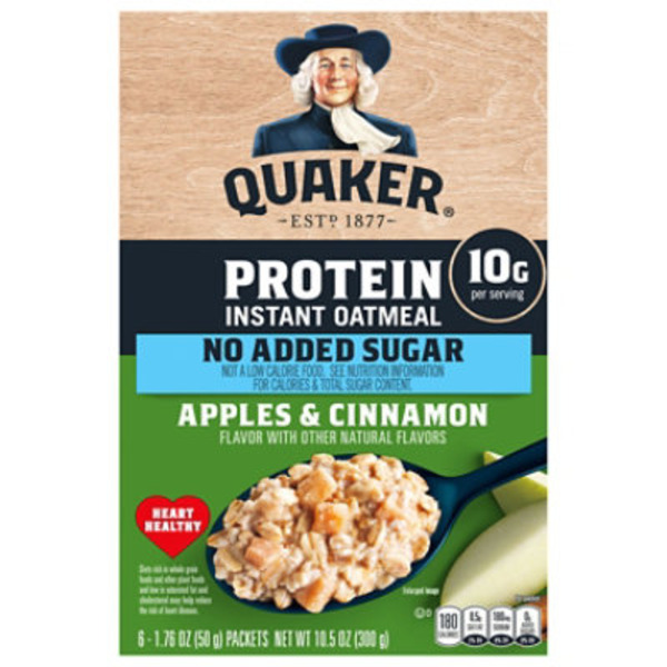 Quaker Instant Oatmeal, Apples & Cinnamon