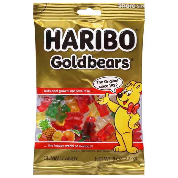 HARIBO Gummi Candy Share Size