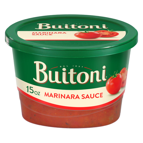 Buitoni Marinara Sauce, Refrigerated Pasta Sauce, 15 oz Tub