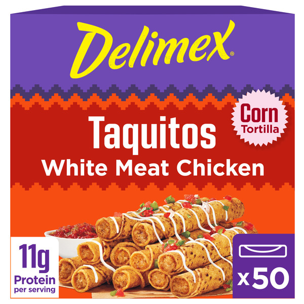Delimex White Meat Chicken Taquitos
