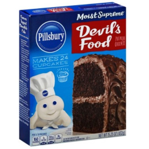 Pillsbury - Devil's Food Cake Mix, 15.25 oz, 12 Pk