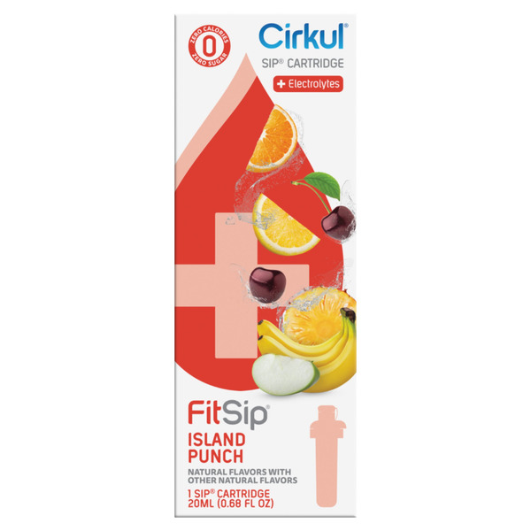 Cirkul Fitsip Island Punch Sip Cartridge Same-Day Delivery or