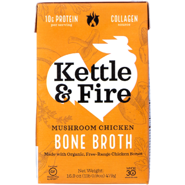 Kettle & Fire Mushroom Chicken Bone Broth
