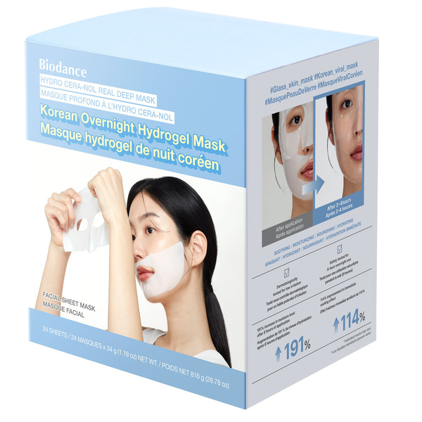 Biodance Hydro Cera-Nol Deep Hydrogel Facial Sheet Mask