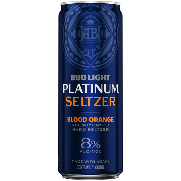 Bud Light Platinum Seltzer Platinum Blood Orange Hard Seltzer Same