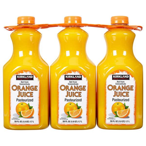 Costco Kirkland Signature Orange Juice SameDay Delivery or Pickup