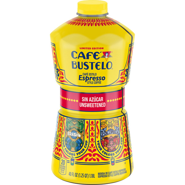 Caf Bustelo Unsweetened Espresso-Style Iced Coffee Same-Day Delivery |  Food Bazaar