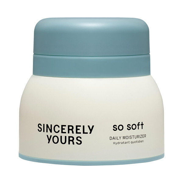 Sincerely Yours So Soft Daily Barrier Strengthening Lightweight Moisturizer With Hyaluronic Acid, Ceramides & Niacinamide