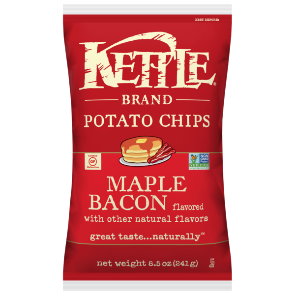 Kettle Brand Potato Chips, Maple Bacon Flavored (8.5 oz) Instacart