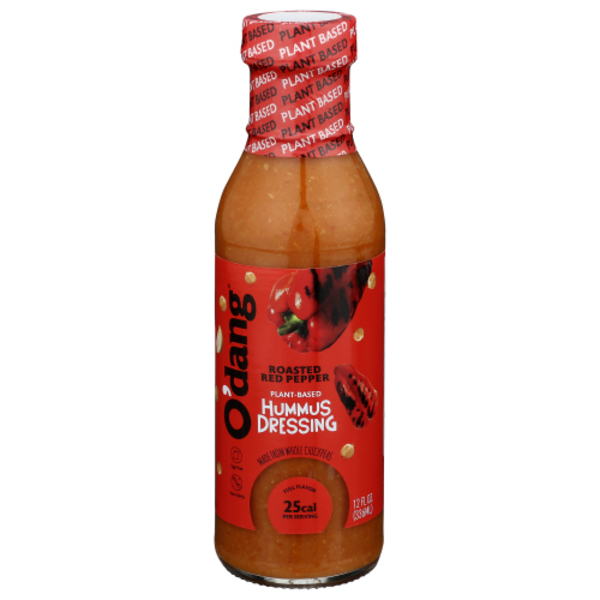red pepper hummus dressing Spicy roasted red pepper hummus