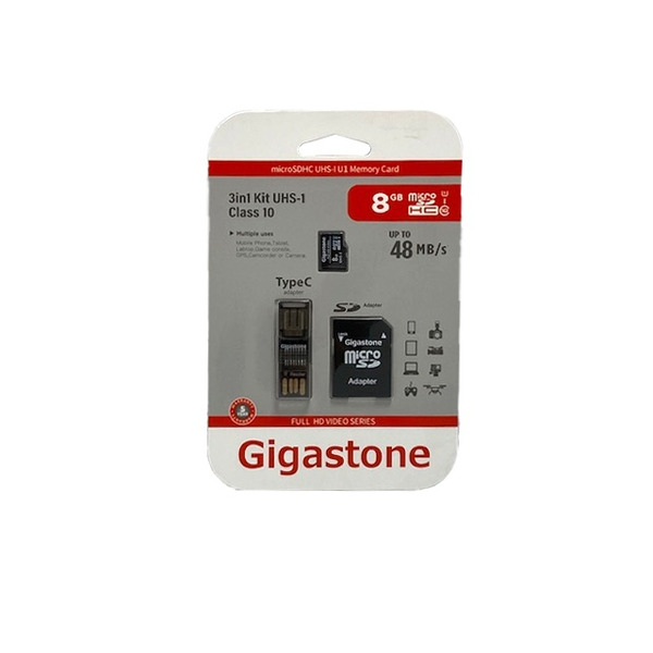 Gigastone 8 GB 4 in 1 Kit Micro SD Card Same-Day Delivery or Pickup ...
