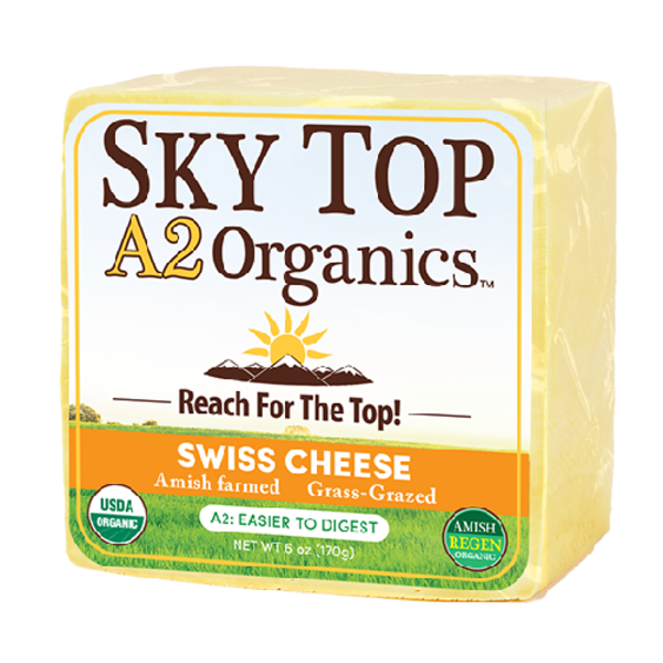 Sky Top Organics Organic A2 Swiss Cheese