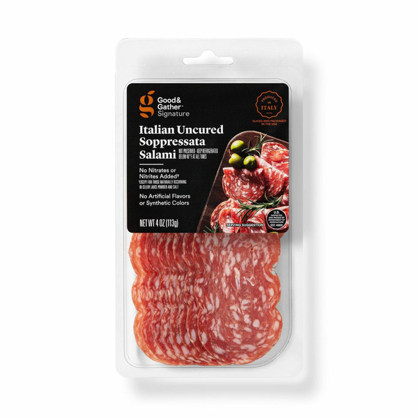 Good & Gather Signature Italian Uncured Soppressata Salami