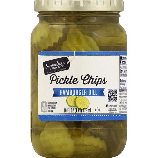 Signature SELECT Pickle Chips, Hamburger Dill
