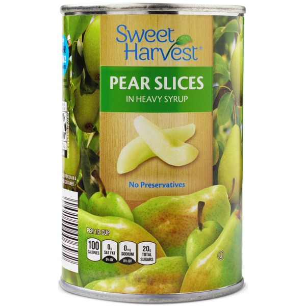 Sweet Harvest Pear Slices in Heavy Syrup