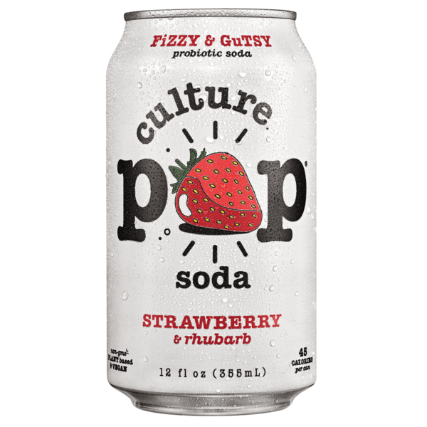 Culture Pop Soda Strawberry & Rhubarb Same-Day Delivery or Pickup