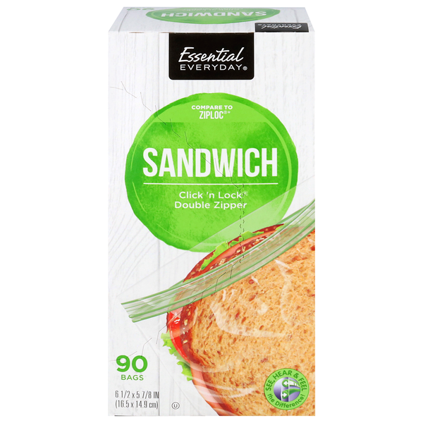 Essential Everyday Sandwich Bags Same-Day Delivery or Pickup