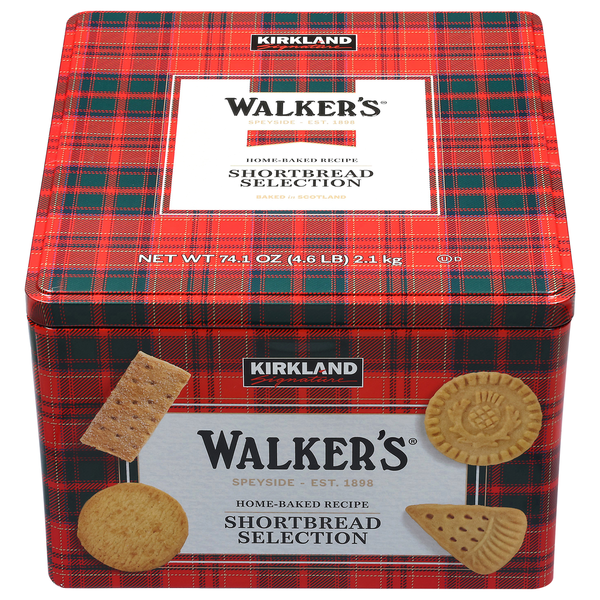 Kirkland Signature Walkers Shortbread Cookies, 74.1 oz Same-Day