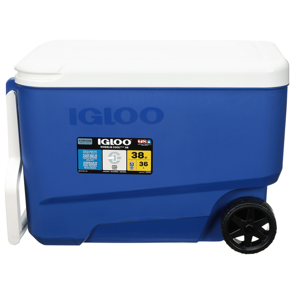 Igloo Blue 38 qt Cooler Same-Day Delivery or Pickup | Woodman's