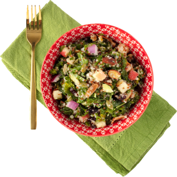 Sprouts Apple And Kale Quinoa Salad