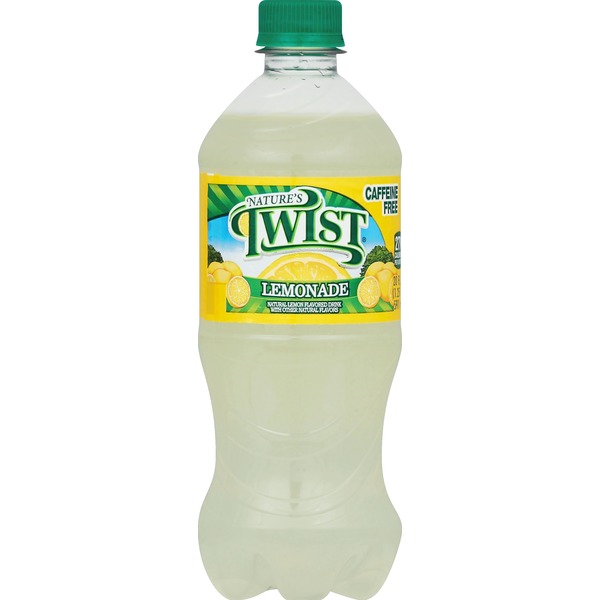 Natures Twist Lemonade, Caffeine Free (20 oz) Instacart
