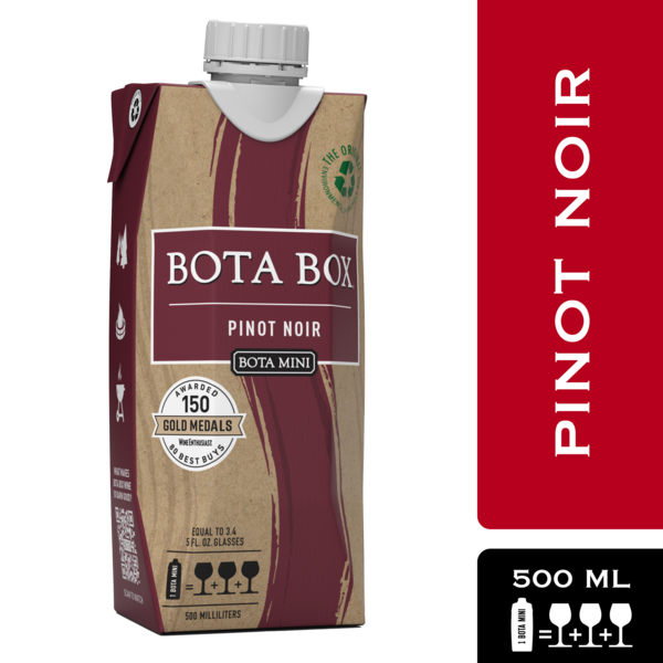 Bota Box Bota Mini Pinot Noir Red Wine Same-Day Delivery or Pickup | Publix
