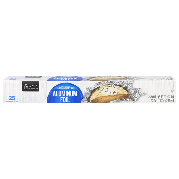 Essential Everyday 25 Sq Ft Aluminum Foil Same-Day Delivery or