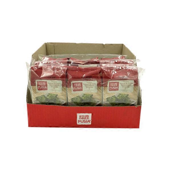 Fusia Roasted Sweet & Salty Seaweed Snacks (0.17 oz) Instacart