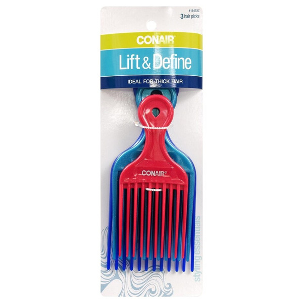 Conair Hair Lift Combs, 3 Pack Same-Day Delivery | Family Dollar