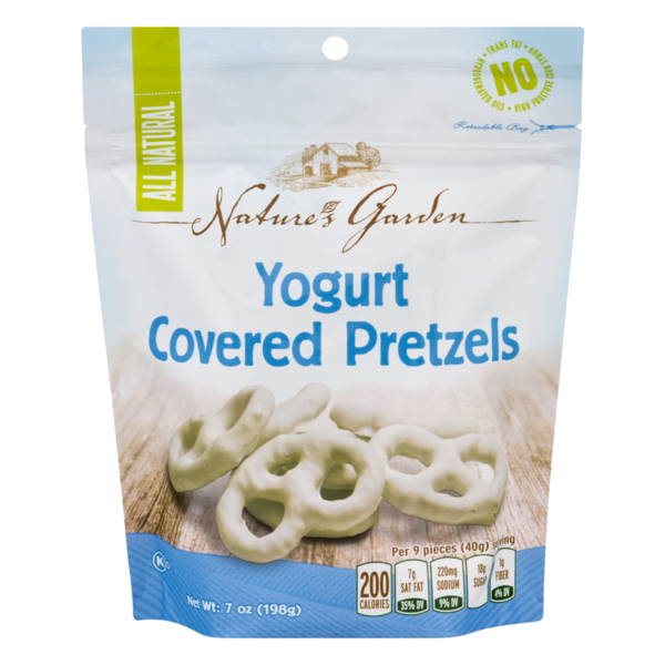 Nature S Garden Covered Pretzels Yogurt 7 Oz Instacart