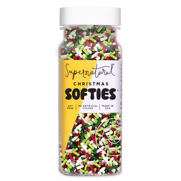 Supernatural Dye-Free Christmas Softies Sprinkles Same-Day