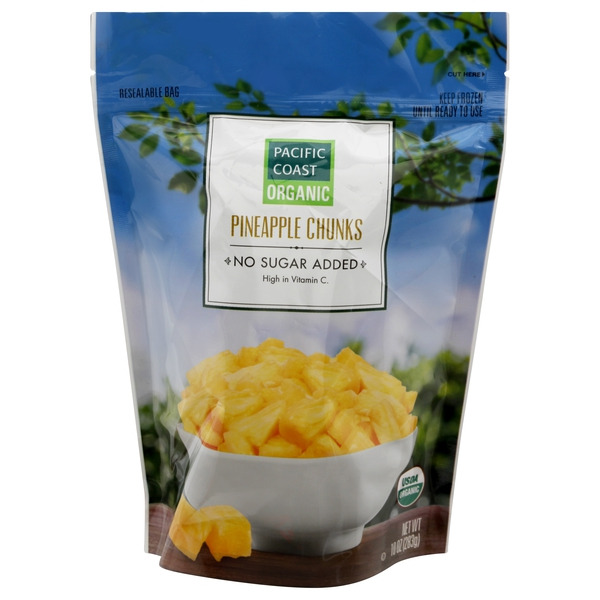 Pacific Coast Pineapple Chunks, Organic Same-Day Delivery or
