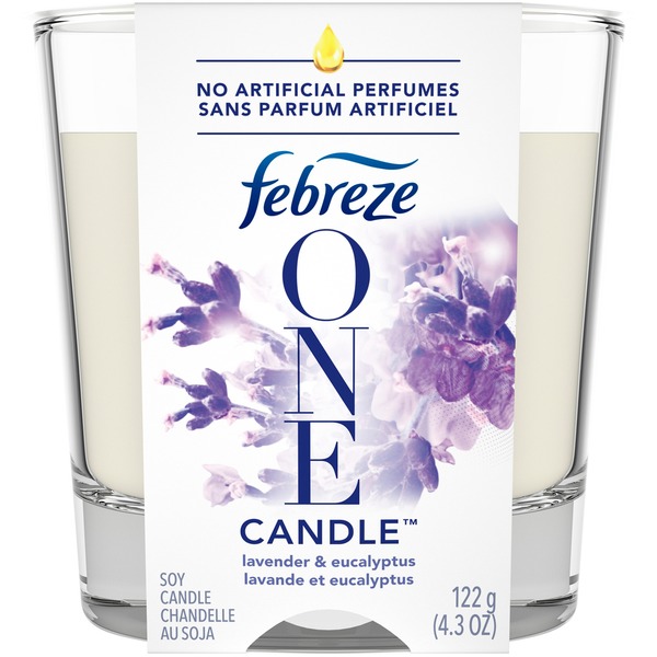 Febreze Candle Air Freshener, Lavender & Eucalyptus (1 ct) Instacart