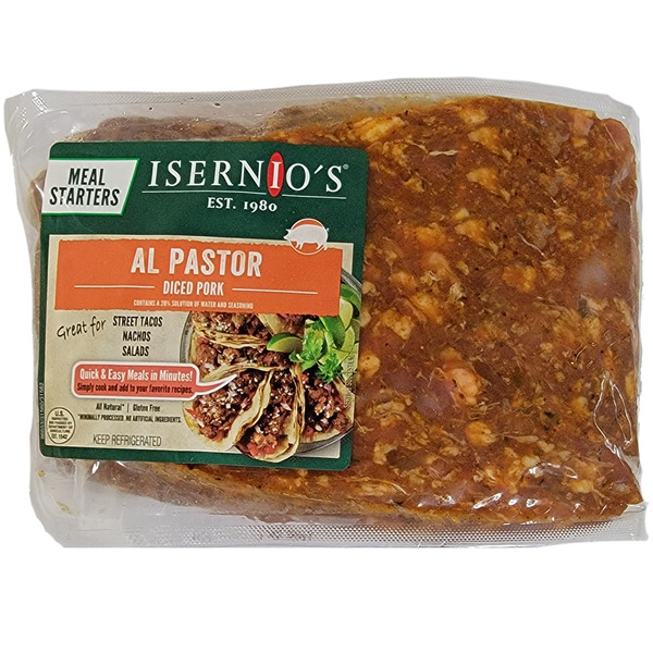 Isernio's Meal Starters al Pastor Diced Pork