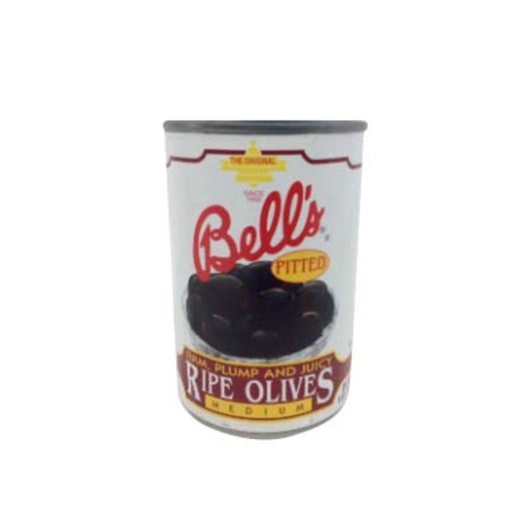 Bell's Olives, Ripe, Pitted, Medium