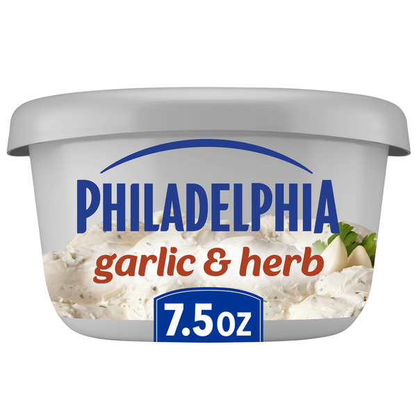Philadelphia Garlic & Herb Cream Cheese Spread Same-Day Delivery