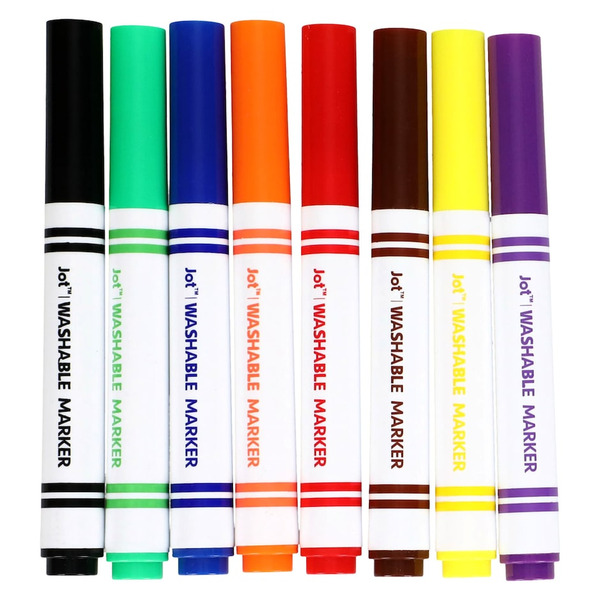 Jot Office Supplies Premium Washable Markers Same-Day Delivery