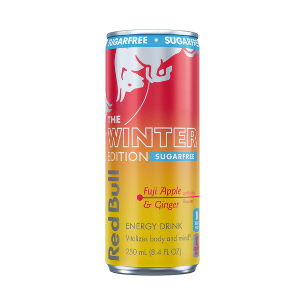 Red Bull Winter Edition Sugarfree Fuji Apple & Ginger Energy Drink